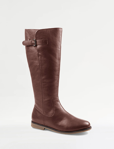 Leather Zip Boot with Thermal Lining - LJ501